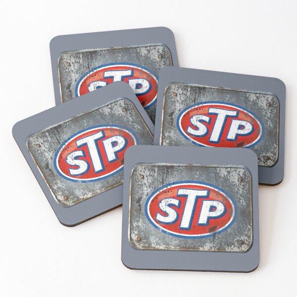 Item preview, STP Oil Vintage Logo Sticker TShirt 01 designed and sold by OuterShellUK.