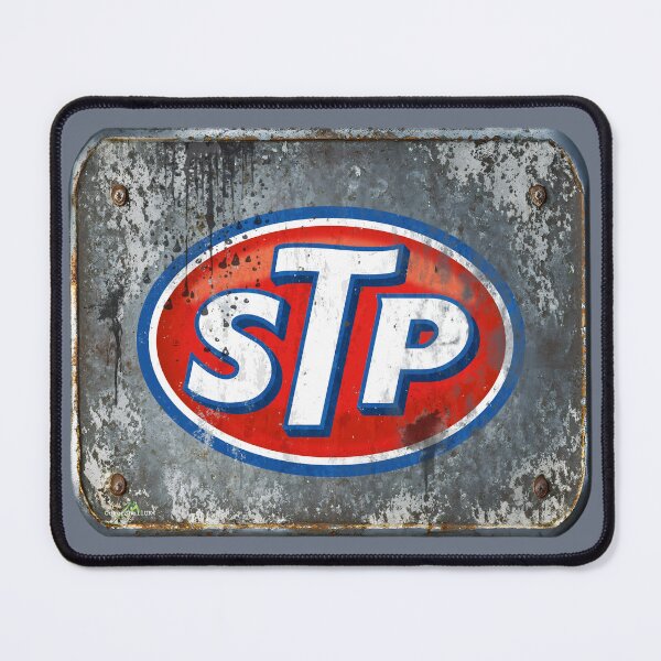 Item preview, STP Oil Vintage Logo Sticker TShirt 01 designed and sold by OuterShellUK.
