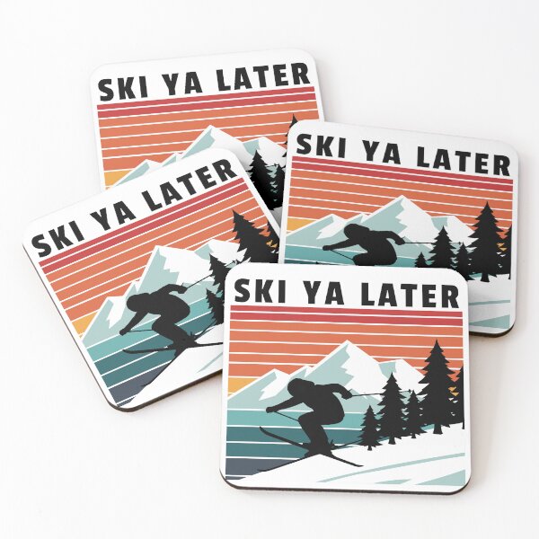 Item preview, Ski Ya Later designed and sold by BaffledSnout.