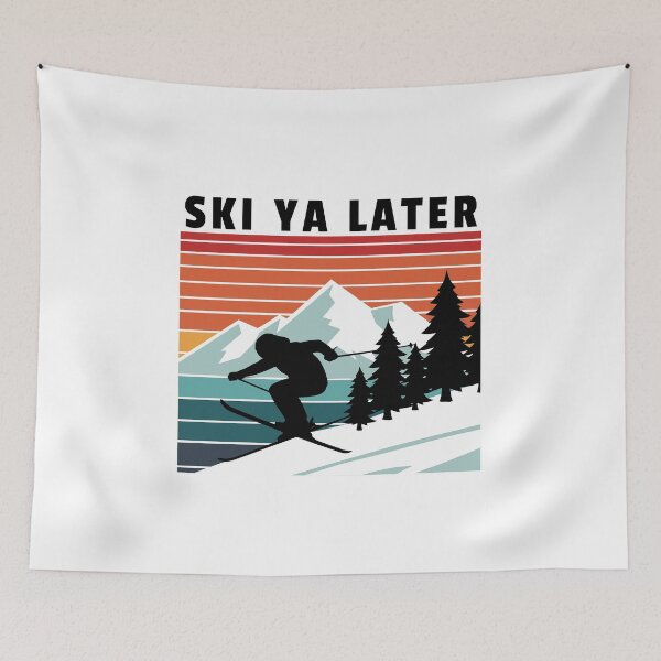 Item preview, Ski Ya Later designed and sold by BaffledSnout.