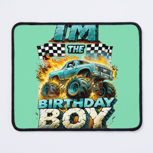 Item preview, Monster Truck Birthday Boy Fueling Fun By Merch, Limited Edition, Perfect Gift For You And Friends designed and sold by Madison Leblanc.