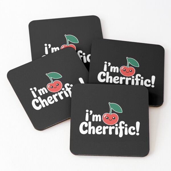 Item preview, I'm Cherrific! Funny Cherry Pun designed and sold by PMCreative.