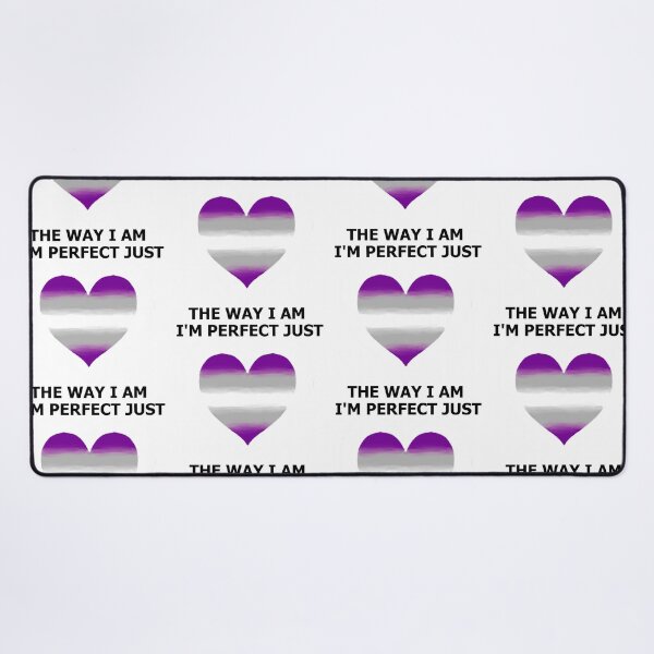 Item preview, I'm perfect Love Heart - Graysexual Pride designed and sold by AstralRavens.