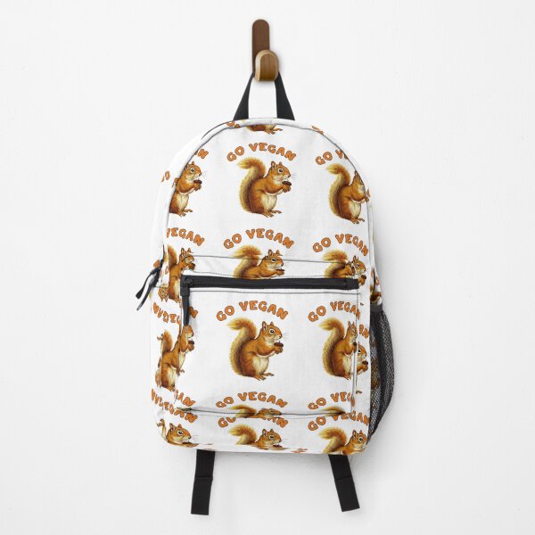 Item preview, Funny Go Vegan Squirrel designed and sold by TeeARTHY.