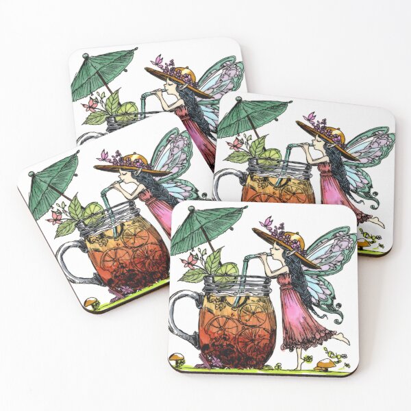 Item preview, Lime Tea Fairy designed and sold by Scribbles & Doodles by Jinx.