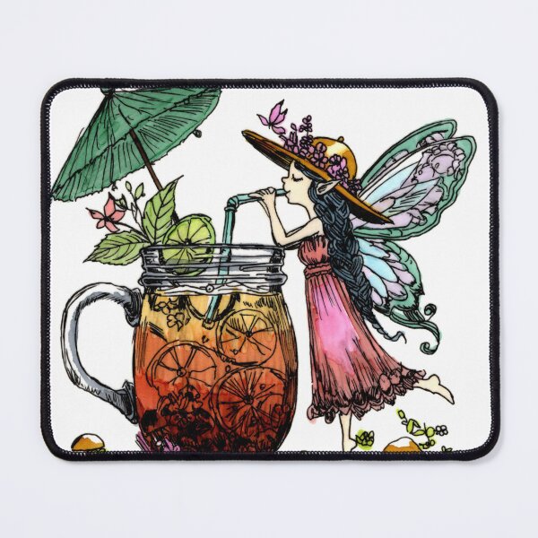 Item preview, Lime Tea Fairy designed and sold by Scribbles & Doodles by Jinx.