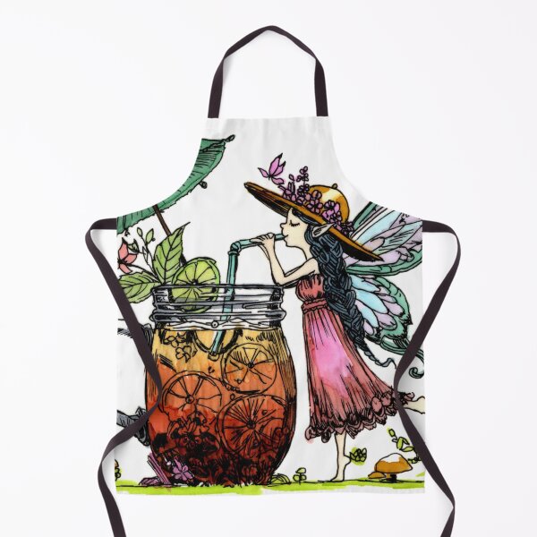 Item preview, Lime Tea Fairy designed and sold by Scribbles & Doodles by Jinx.