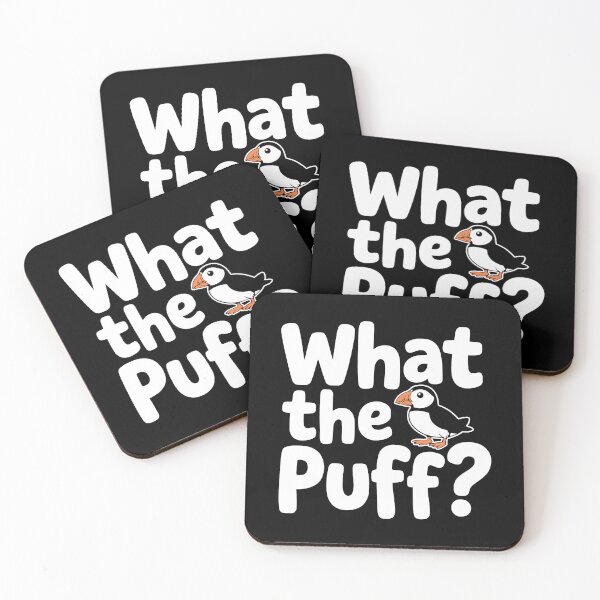 Item preview, What The Puff? Funny Puffin Pun designed and sold by PMCreative.