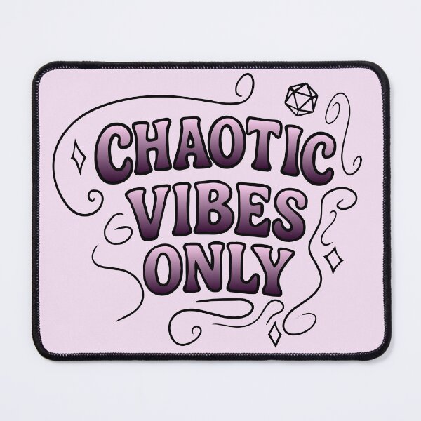 Item preview, Chaotic Vibes Only designed and sold by TheDragonsLair.