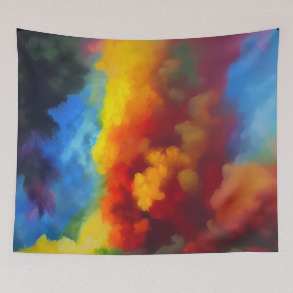 Item preview, Colorful Smoke | Abstract Color Art Design | Color Art | Abstract Art designed and sold by UnhingedBird.
