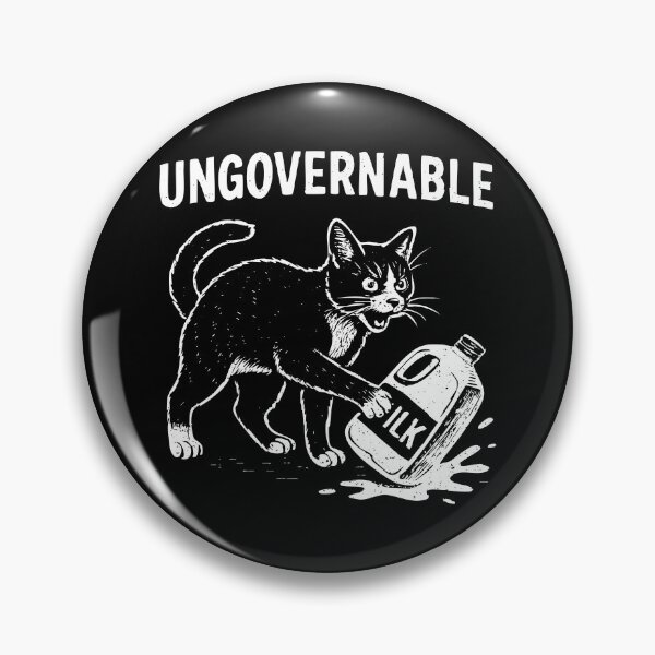 Item preview, Ungovernable Cat designed and sold by backtalk_merch.
