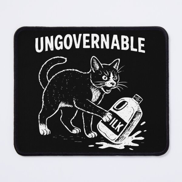 Item preview, Ungovernable Cat designed and sold by backtalk_merch.