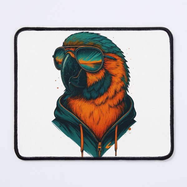 Item preview, Cool Parrot with Sunglasses Artwork designed and sold by Animarisca.