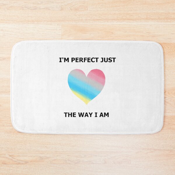 Item preview, I'm perfect Love Heart - Genderflux Pride designed and sold by AstralRavens.