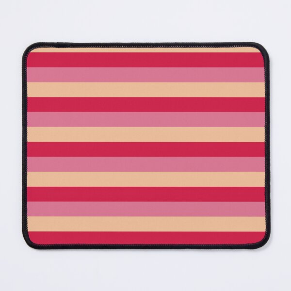 Item preview, Retro Arcade Waves – Red, Pink & Beige designed and sold by Phoenix Art Studio.