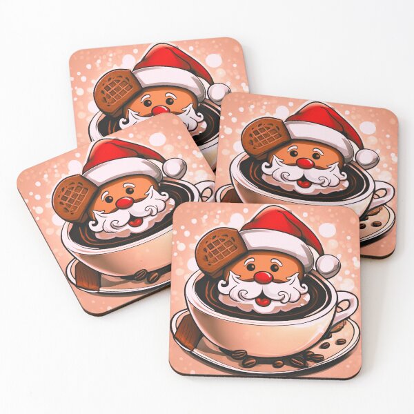 Item preview, Coffee with a Christmas Smile designed and sold by Zofia Sosnecka.