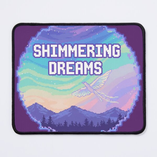 Item preview, Opalite Shimmering Dreams Pixel Sticker designed and sold by Nubitra.