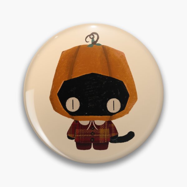 Item preview, Pumpkin black cat designed and sold by silentheels.