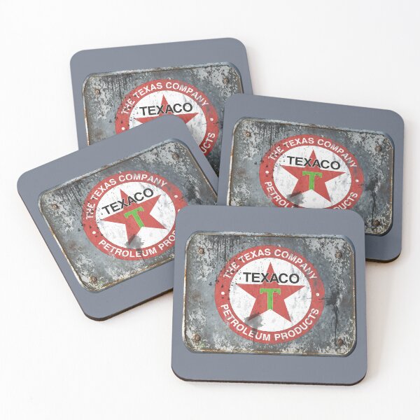 Item preview, Texaco Vintage Logo Sticker TShirt 01 designed and sold by OuterShellUK.