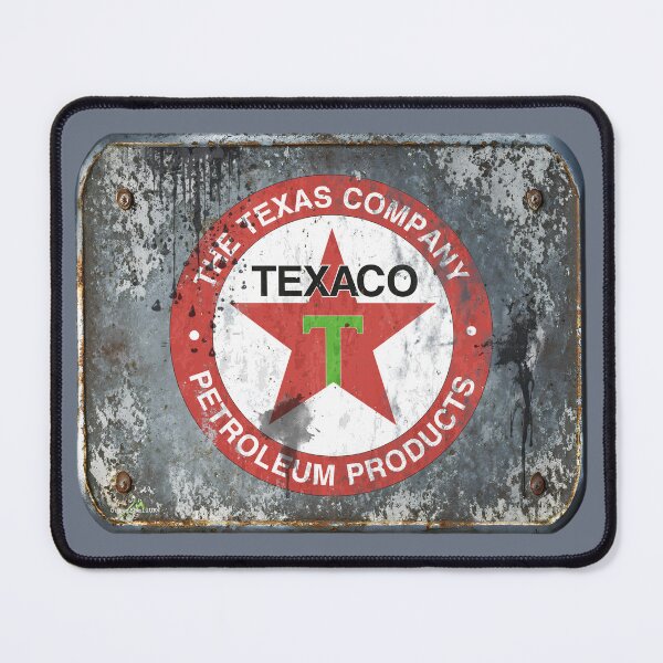 Item preview, Texaco Vintage Logo Sticker TShirt 01 designed and sold by OuterShellUK.