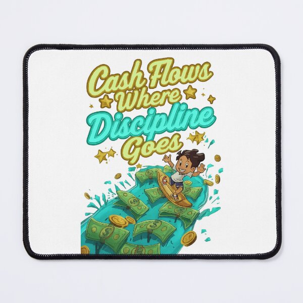 Item preview, Cash Flows Where Discipline Goes – Dollar River designed and sold by Design Orbit.
