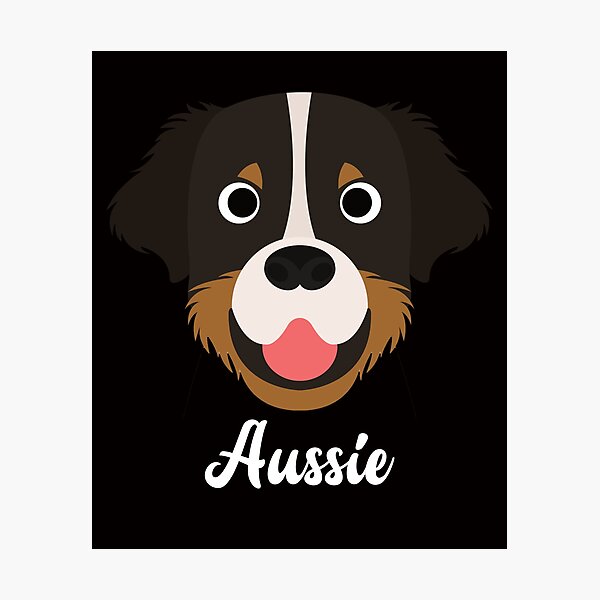 Item preview, Aussie - Australian Shepherd Dog designed and sold by DoggyStyles.