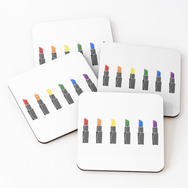 Item preview, Rainbow Pride Flag Lipsticks designed and sold by RyanGDesign.