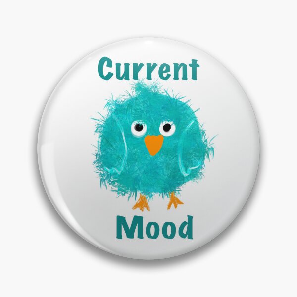 Item preview, Current Mood-y Blue(bird) designed and sold by Kellak518.