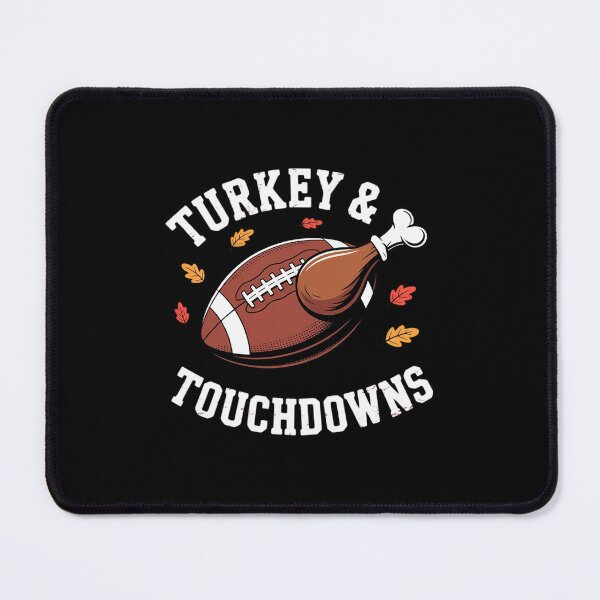 Item preview, Tstars Turkey & Touchdowns Football Gameday Girls Boys Thanksgiving Youth Kids designed and sold by THagBlue.
