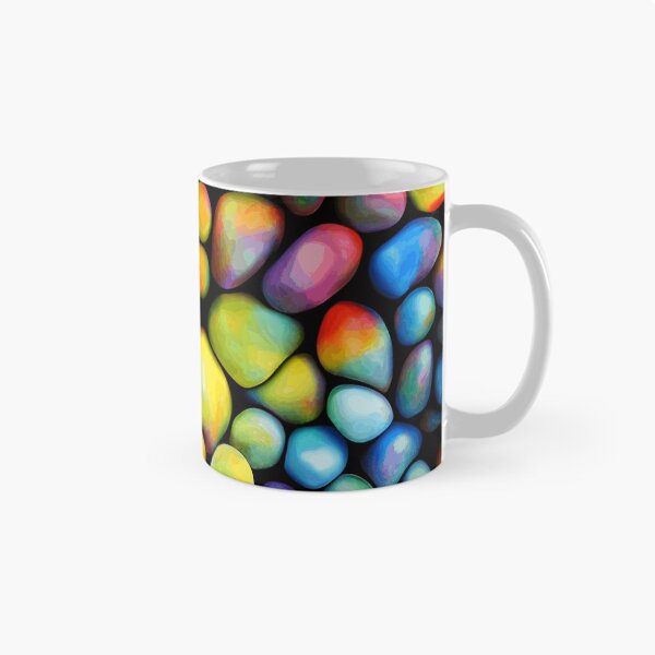 Item preview, Colorful Pebble Pattern | Color Art | Pebble Art | Rock Pattern designed and sold by UnhingedBird.
