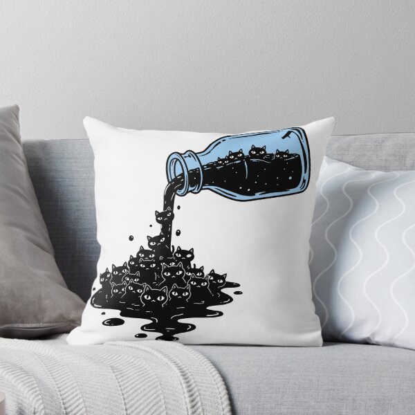 Item preview, Cat Pouring Ink Surreal designed and sold by TeeARTHY.