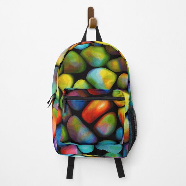 Item preview, Colorful Pebble Pattern | Color Art | Pebble Art | Rock Pattern designed and sold by UnhingedBird.