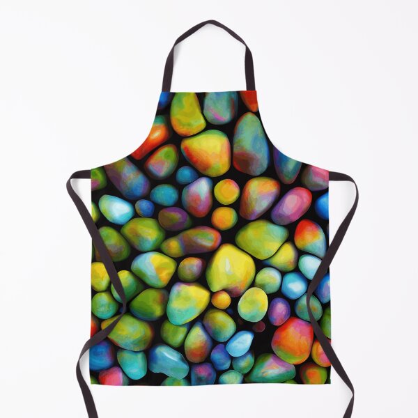 Item preview, Colorful Pebble Pattern | Color Art | Pebble Art | Rock Pattern designed and sold by UnhingedBird.