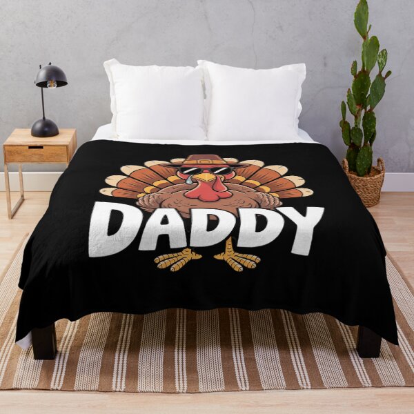 Item preview, Turkey Daddy Gobble Family Matching Thanksgiving Dinner Dad designed and sold by THagBlue.