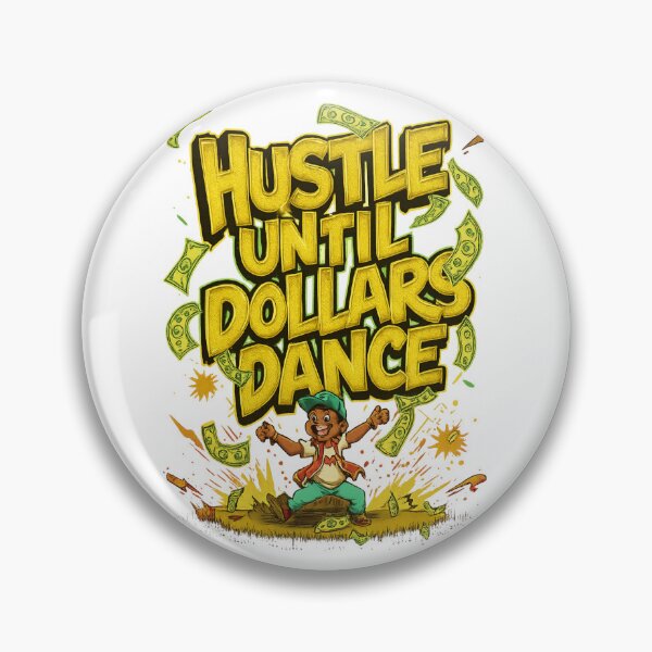 Item preview, Hustle Until Dollars Dance – Neon Money Orbit designed and sold by Design Orbit.