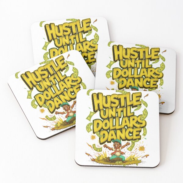 Item preview, Hustle Until Dollars Dance – Neon Money Orbit designed and sold by Design Orbit.