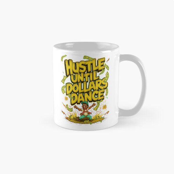 Item preview, Hustle Until Dollars Dance – Neon Money Orbit designed and sold by Design Orbit.