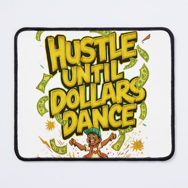 Item preview, Hustle Until Dollars Dance – Neon Money Orbit designed and sold by Design Orbit.