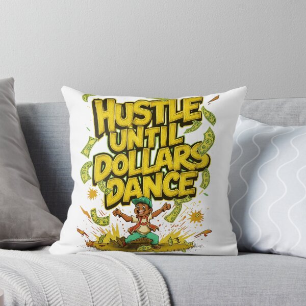 Item preview, Hustle Until Dollars Dance – Neon Money Orbit designed and sold by Design Orbit.