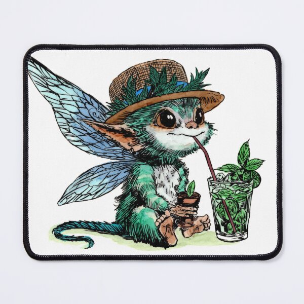 Item preview, Mint Julep Sprite designed and sold by Scribbles & Doodles by Jinx.