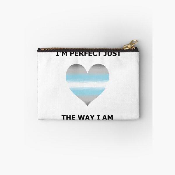 Item preview, I'm perfect Love Heart - Demiboy Pride designed and sold by AstralRavens.