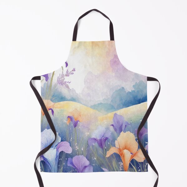 Item preview, Iris Flowers in Watercolor designed and sold by MystAvalon.