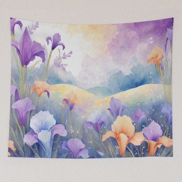 Item preview, Iris Flowers in Watercolor designed and sold by MystAvalon.