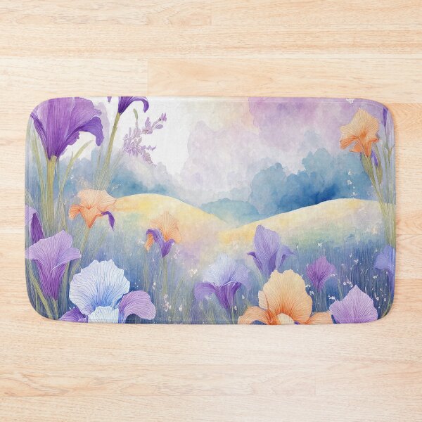 Item preview, Iris Flowers in Watercolor designed and sold by MystAvalon.