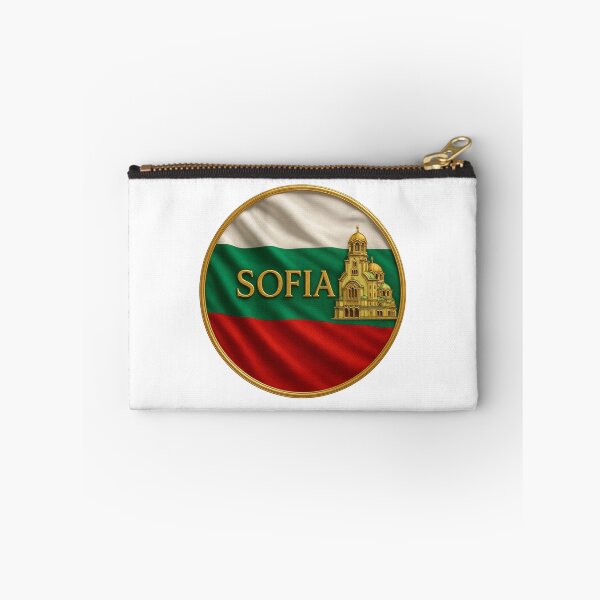 Item preview, Sofia Bulgaria Flag Emblem - Golden Cathedral Design Souvenir designed and sold by Annika Shurafa.