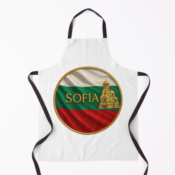 Item preview, Sofia Bulgaria Flag Emblem - Golden Cathedral Design Souvenir designed and sold by Annika Shurafa.