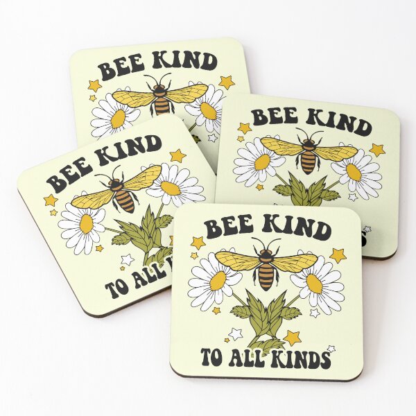 Item preview, Bee kind to all kinds designed and sold by NettiesWallArt.