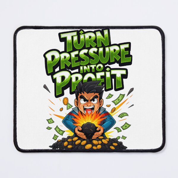 Item preview, Turn Pressure Into Profit – Coal to Coins Graffiti designed and sold by Design Orbit.