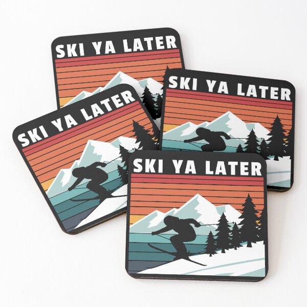 Item preview,  Ski Ya Later designed and sold by BaffledSnout.