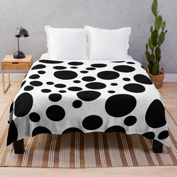 Item preview, Black and White Dot Pattern | Black and White Art designed and sold by UnhingedBird.